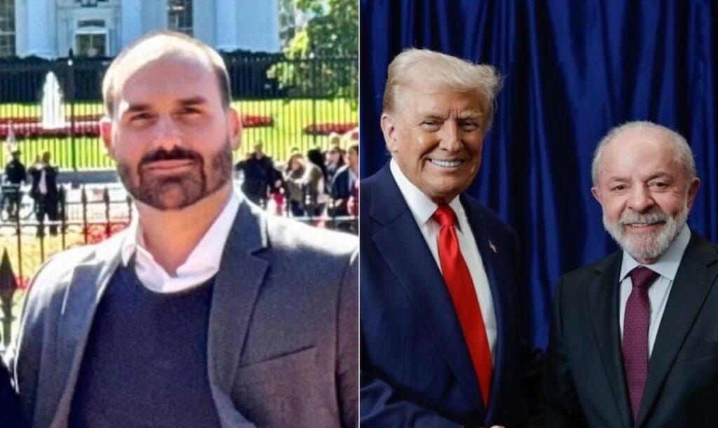 Eduardo Comenta Encontro de Lula e Trump: Tema de Bolsonaro Incomoda Presidente Brasileiro Imagem do artigo