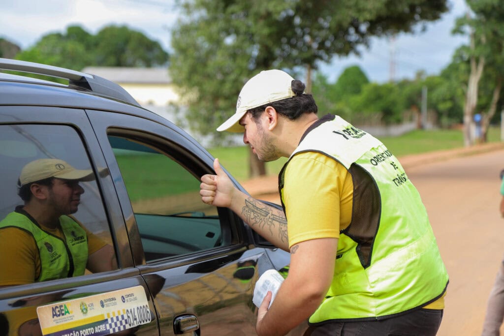 Detran Acre Realiza Ação Educativa de Trânsito em Porto Acre Detran Acre Realiza Ação Educativa de Trânsito em Porto Acre