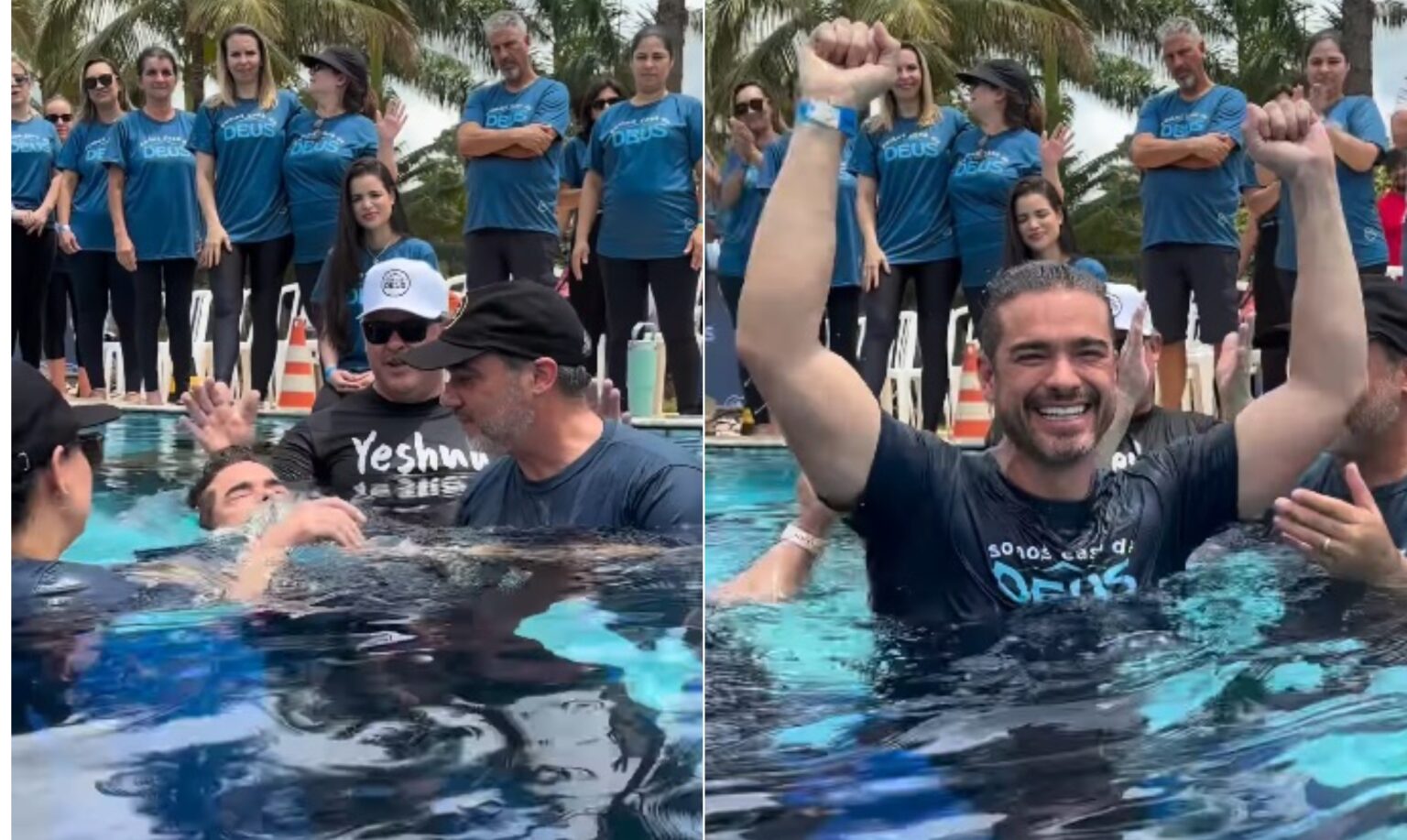 Sidney Sampaio Celebra Batismo e Recebe Apoio de Famosos: ‘Tudo se Fez Novo’ Imagem do artigo