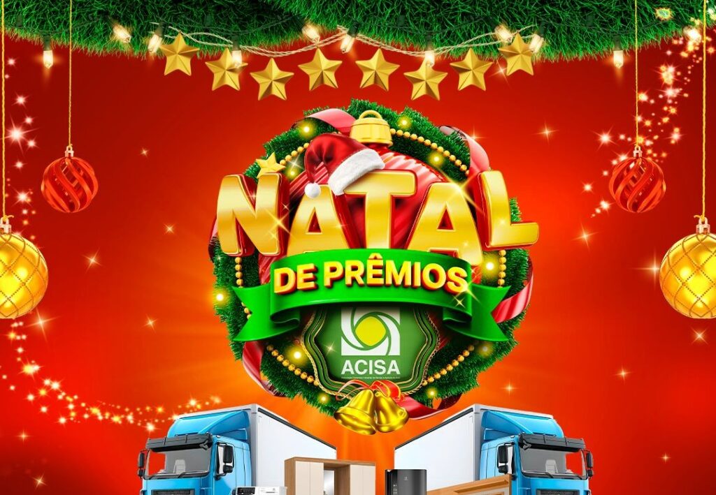ACISA Estende Campanha Natal de Prêmios até 20 de Janeiro – Participe já!