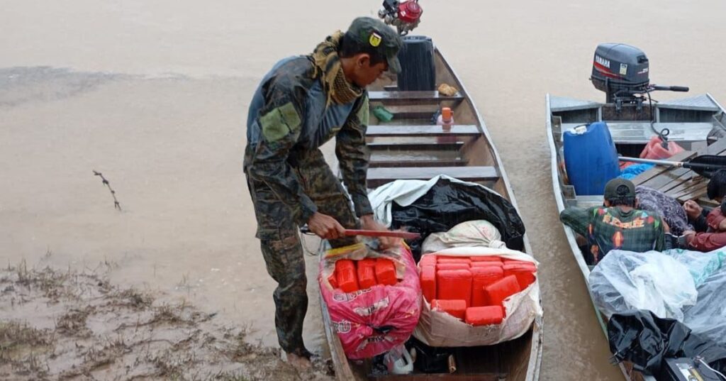 Apreensão de 40 kg de skunk no Rio Iaco resulta em quatro prisões
