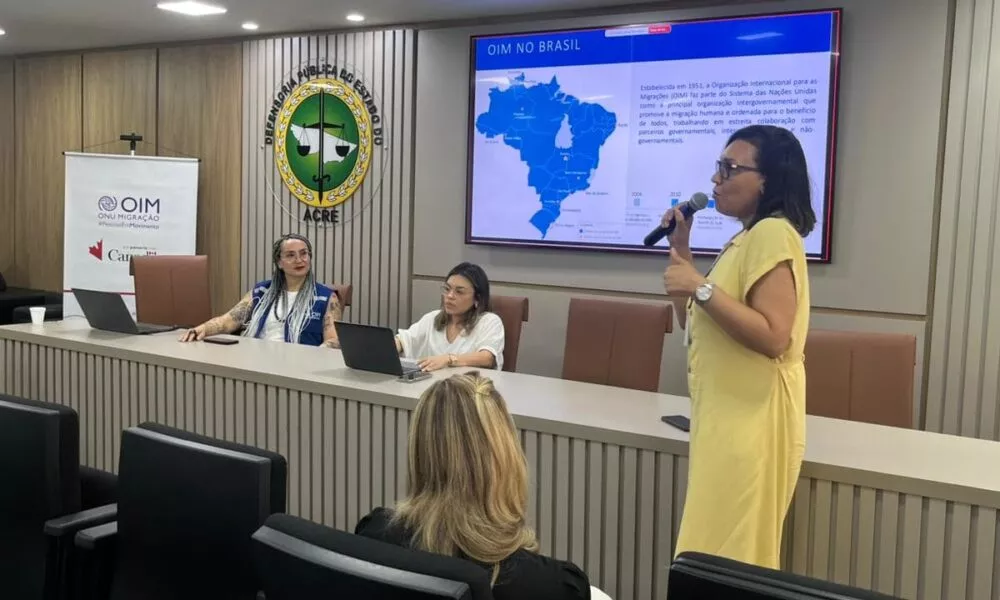 Saúde e Dignidade: Articulação do Governo do Acre com a ONU para Combater o Tráfico de Pessoas Saúde e Dignidade: Articulação do Governo do Acre com a ONU para Combater o Tráfico de Pessoas