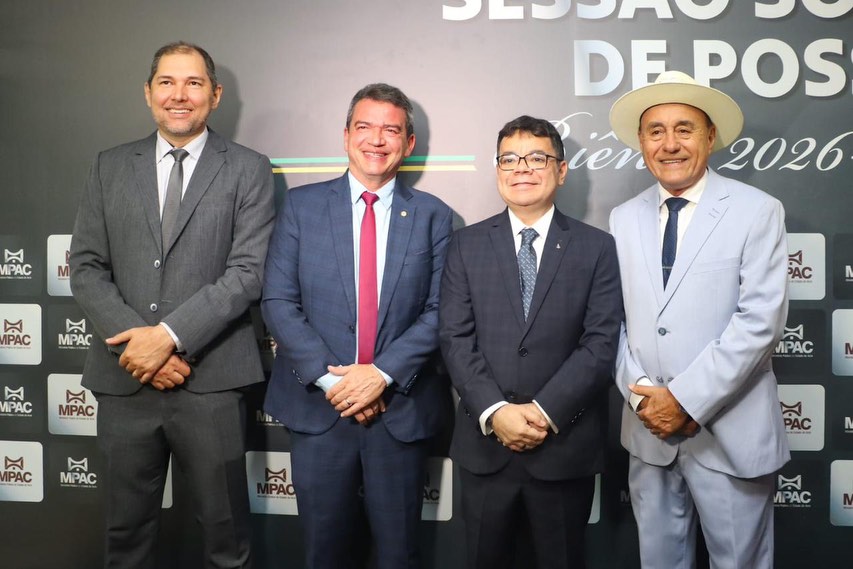 Tião Bocalom Celebra Posse dos Novos Membros do Ministério Público do Acre Tião Bocalom Celebra Posse dos Novos Membros do Ministério Público do Acre