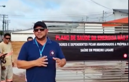 Trabalhadores da Energisa no Acre Protestam Contra Falhas no Plano de Saúde Trabalhadores da Energisa no Acre Protestam Contra Falhas no Plano de Saúde