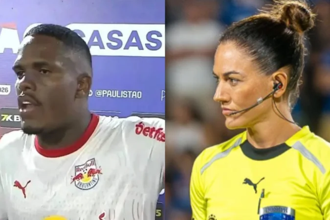 Governo Reage a Caso de Machismo no Futebol: Jogador do Bragantino Critica Árbitra Governo Reage a Caso de Machismo no Futebol: Jogador do Bragantino Critica Árbitra