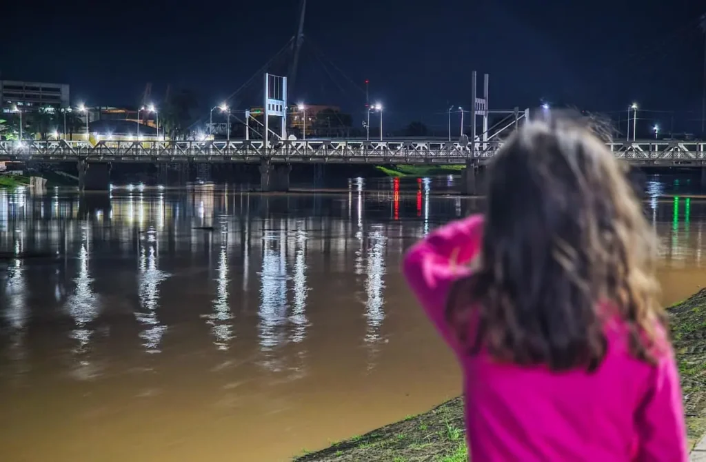 Nível do Rio Acre se Mantém Alto, Mesmo Sem Chuva