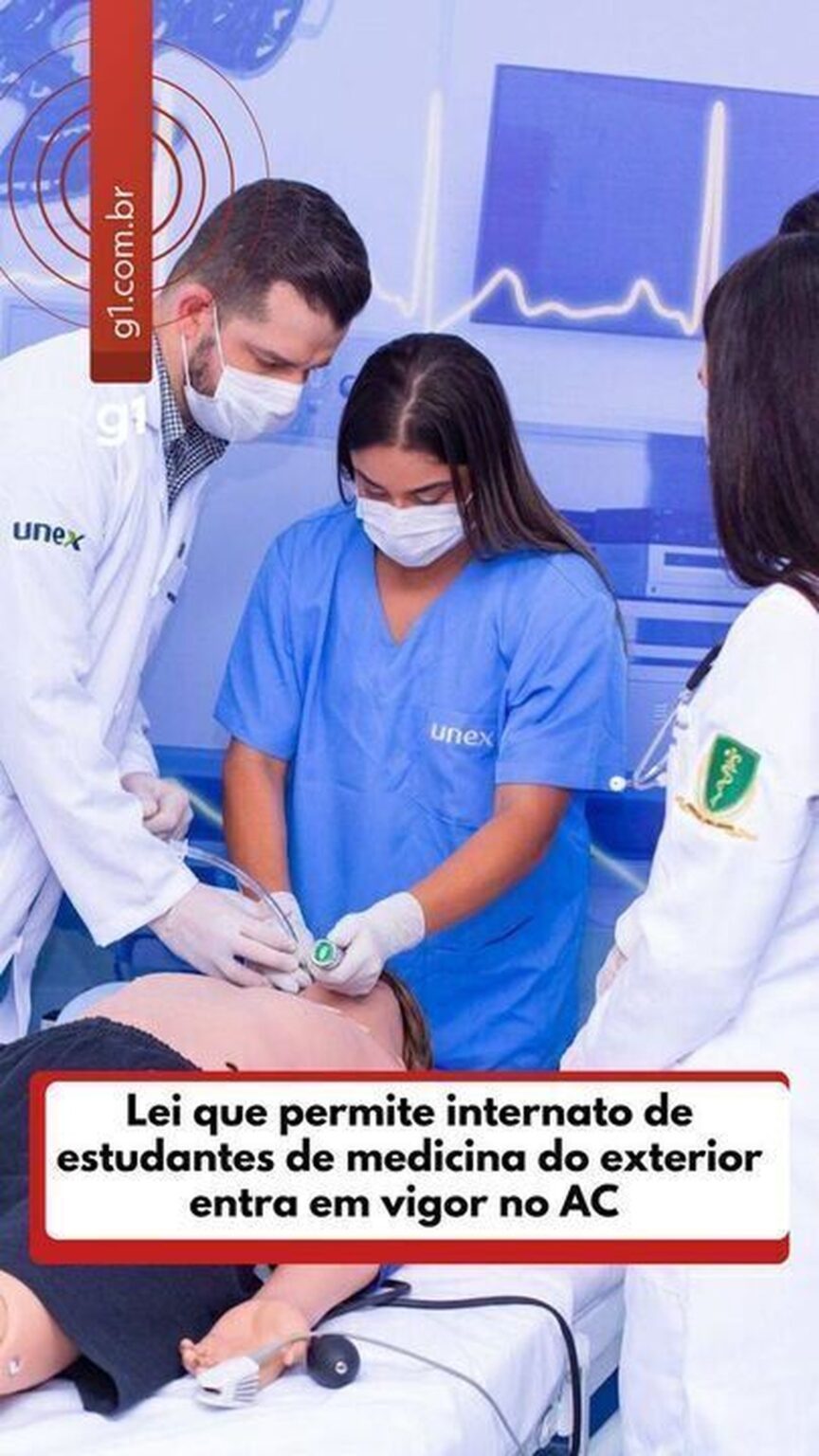 Nova Lei Permite Internato para Estudantes de Medicina do Exterior no Acre