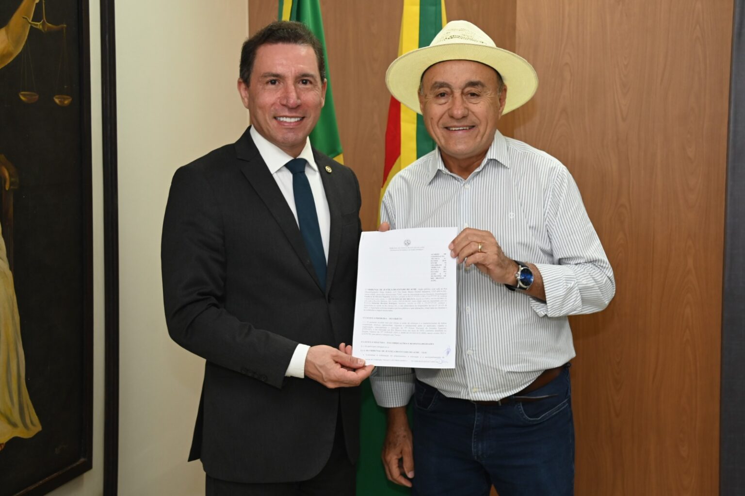 Presidente do TJAC Estabelece Parceria com a Prefeitura de Rio Branco pelo Fonaje