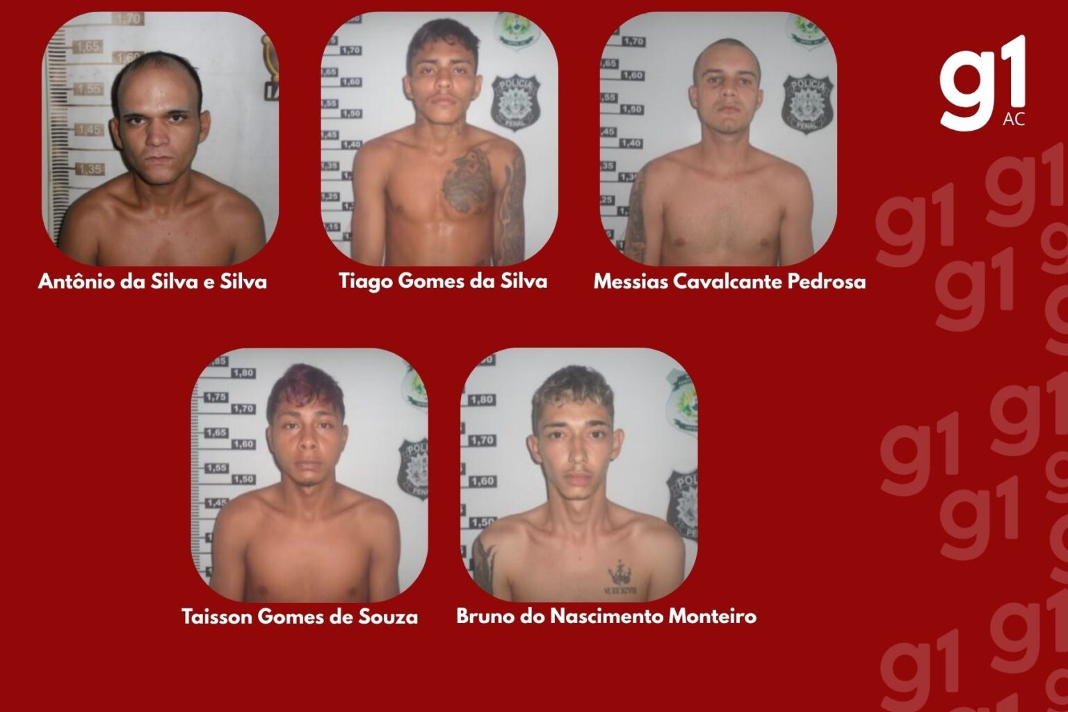 Cinco Foragidos do Presídio do Acre: A Fuga Inusitada que Intriga a População