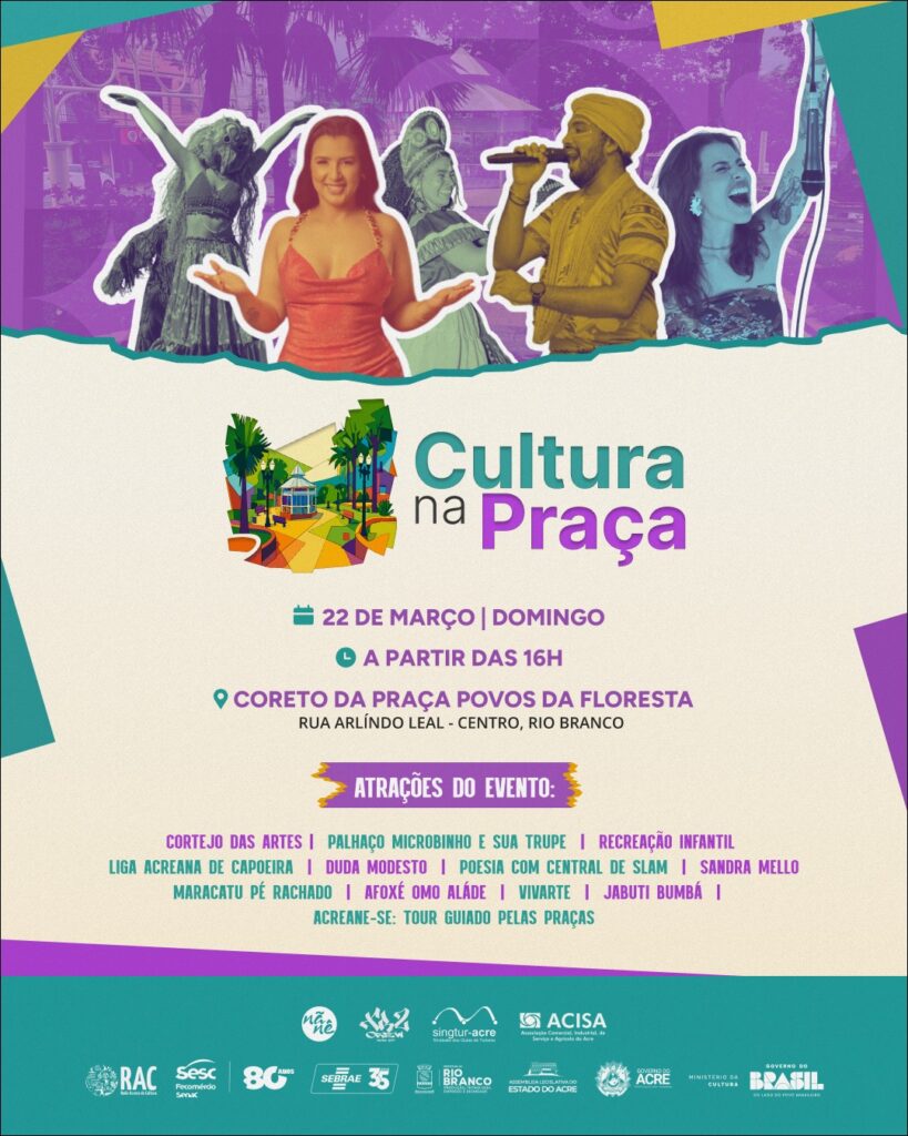 Cultura na Praça: Uma Celebração da Arte e Tradição em Rio Branco