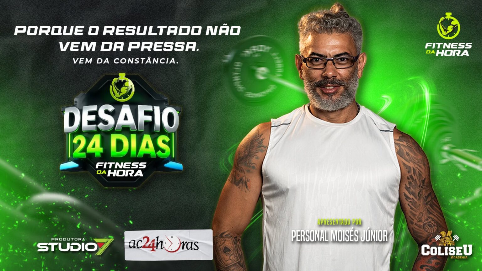 Fitness da Hora: Júnior Moisés Enfatiza que Resultados Exigem Constância, Não Pressa