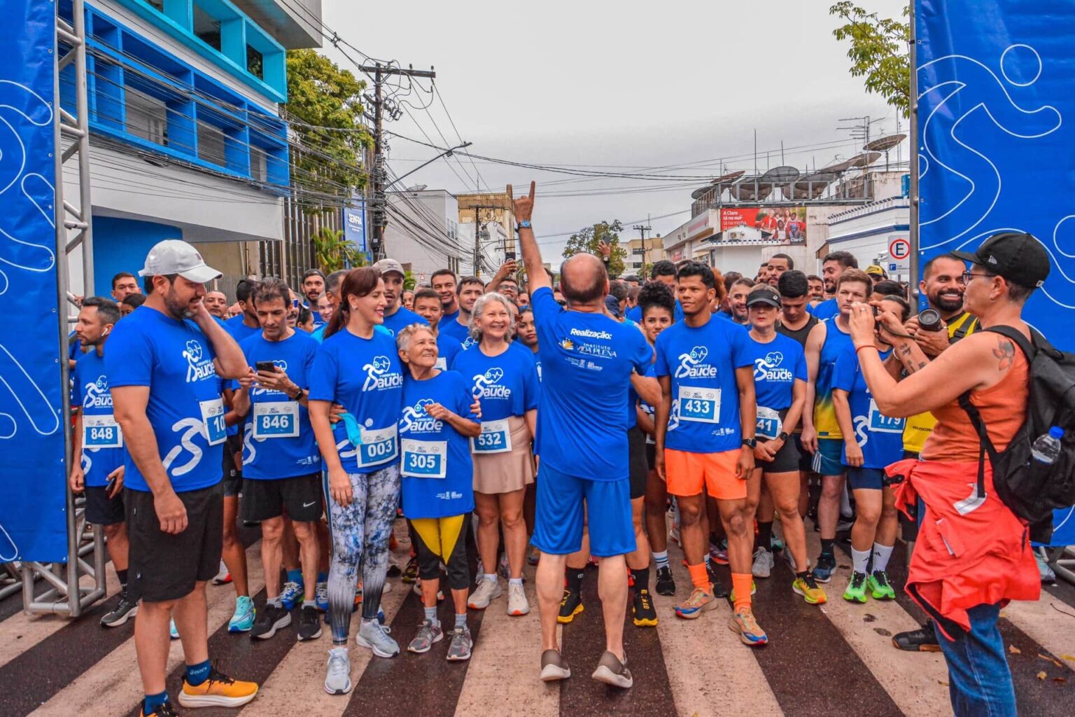 II Corrida pela Saúde: Sucesso Com Mais de 1.000 Participantes em Rio Branco