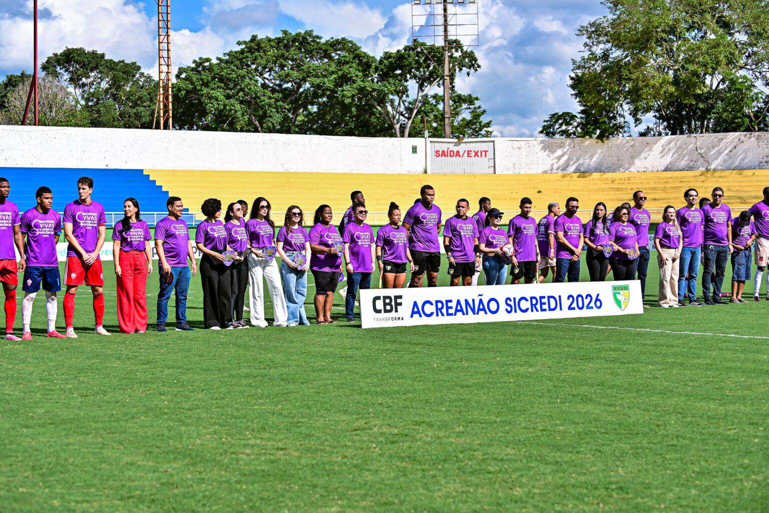MPAC e Semulher Unem Forças no Futebol Acreano Contra a Violência de Gênero MPAC e Semulher Unem Forças no Futebol Acreano Contra a Violência de Gênero