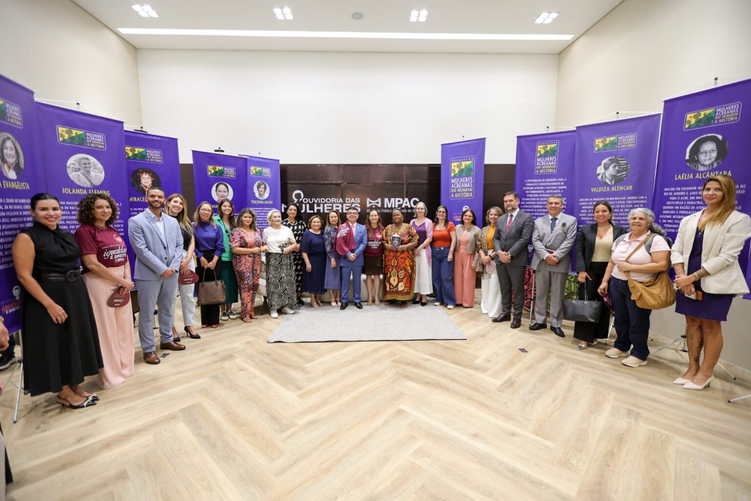 MPAC Lança Espaço Mulher Segura e Exposição de Mulheres Acreanas