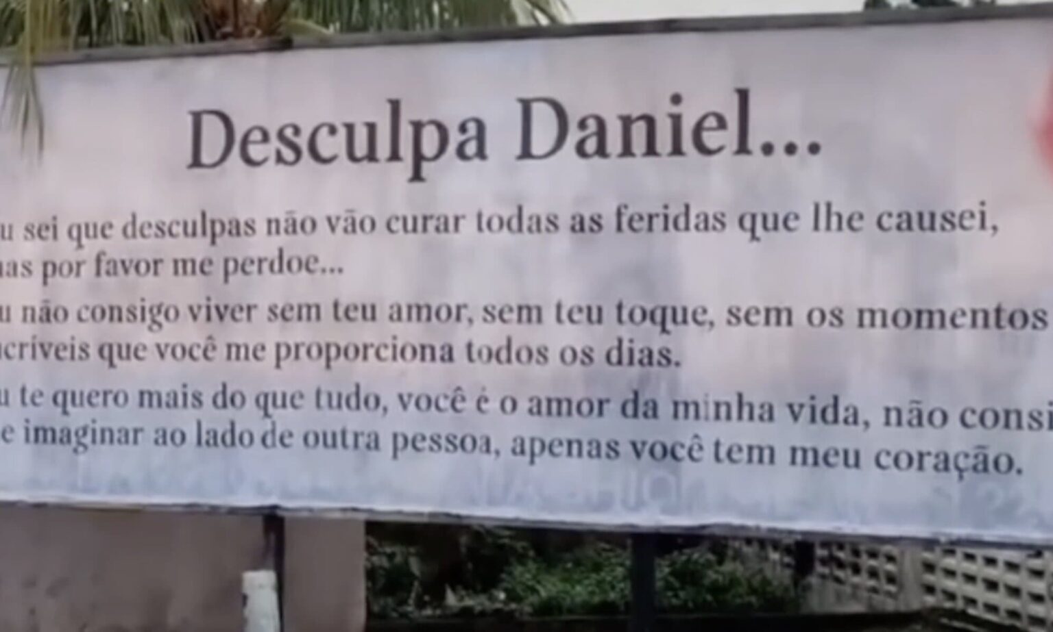 Outdoor Emocional Chama Atenção em Rio Branco e Viraliza nas Redes Sociais Outdoor Emocional Chama Atenção em Rio Branco e Viraliza nas Redes Sociais