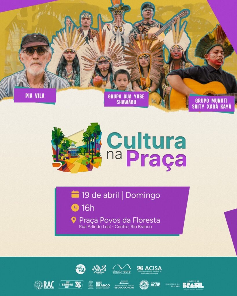 Cultura na Praça: Celebração do Dia dos Povos Indígenas com Programação Diversificada
