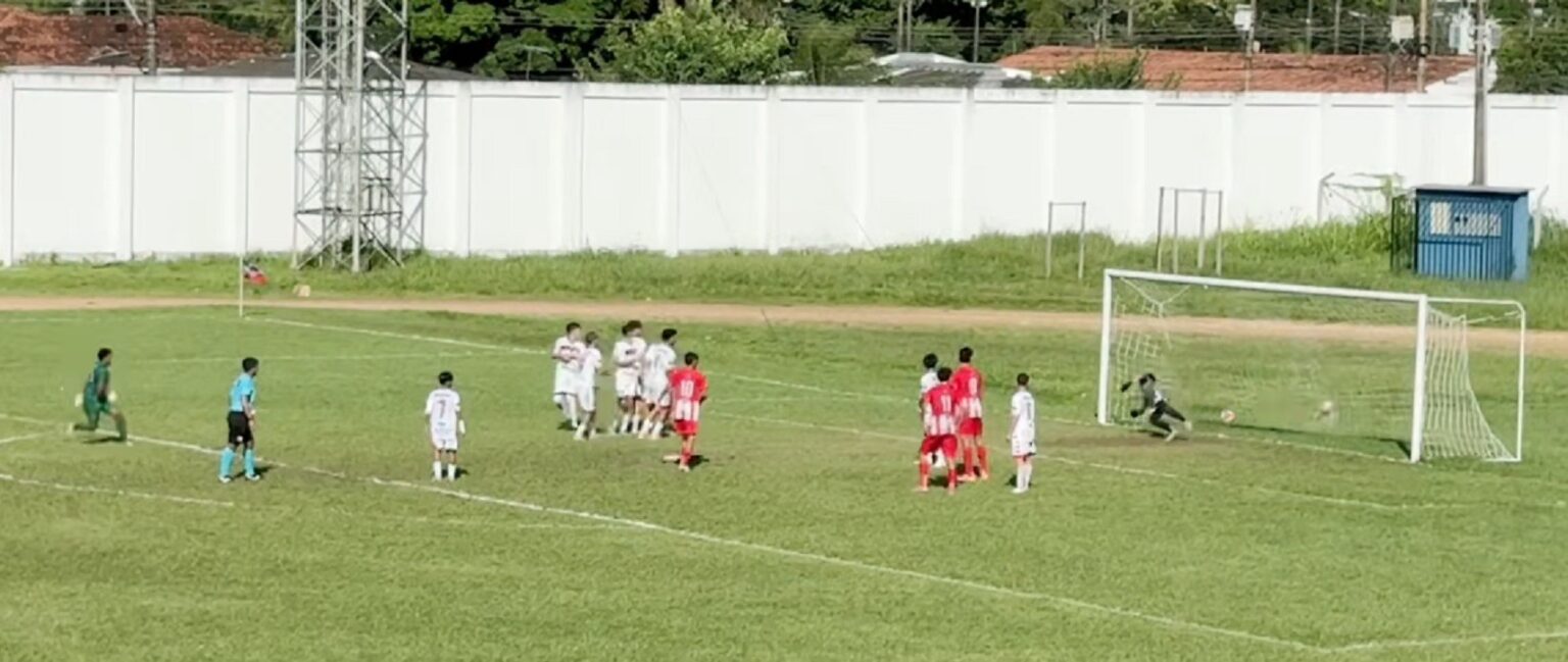 Goleiro Marca e Santa Cruz-AC Perde na Estreia da Copa do Brasil Sub-15