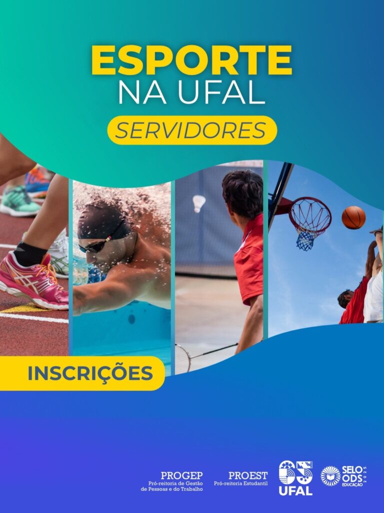 Inscrições Abertas para o Programa Esporte na Ufal 2026 - Confira os Detalhes