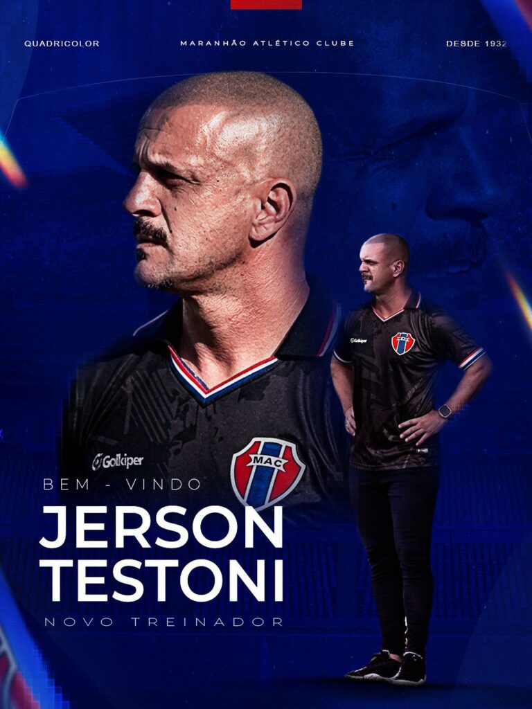 Maranhão A.C. Apresenta Jerson Testoni como Novo Treinador