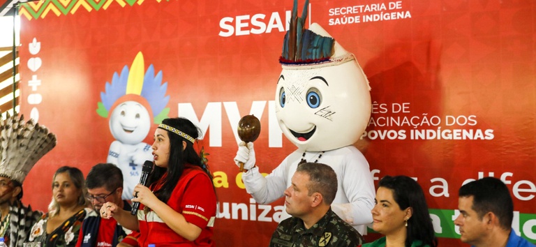 Ministério da Saúde Lança Mês de Vacinação dos Povos Indígenas 2026 Ministério da Saúde Lança Mês de Vacinação dos Povos Indígenas 2026