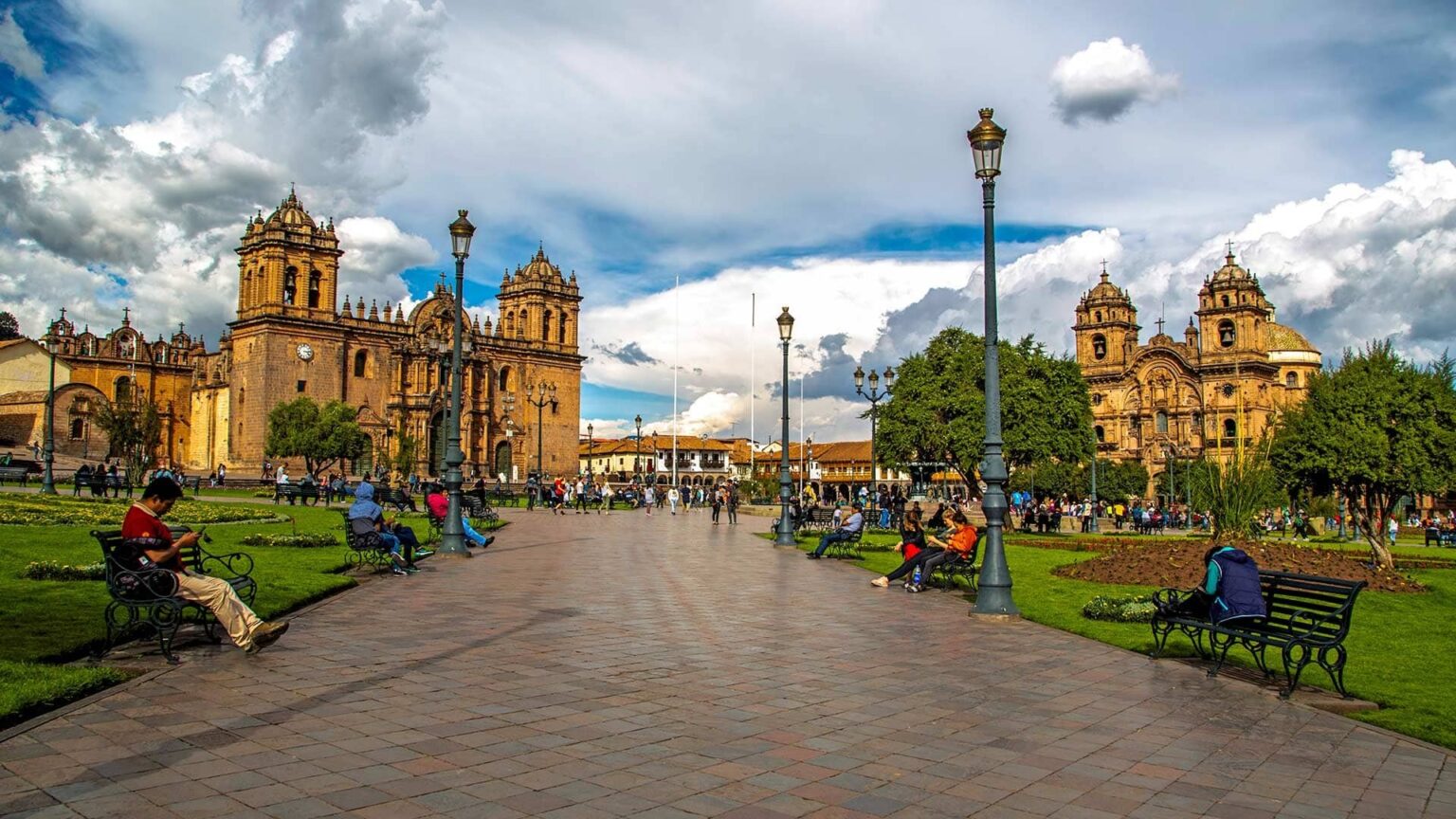 Torcedores do Flamengo Misturam Cultura e Libertadores na Altura de Cusco