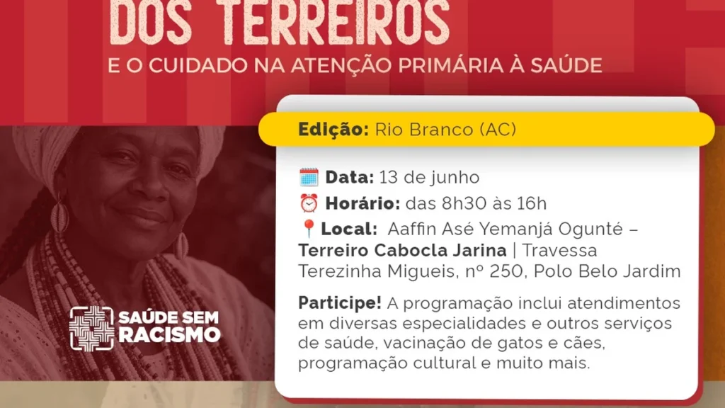 Projeto 'Feiras de Saúde' oferece atendimentos médicos e cultura em Rio Branco
