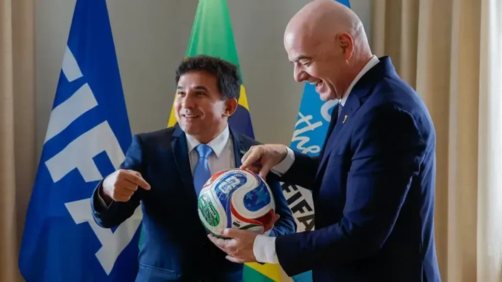 Ministro do Esporte apresenta marco regulatório da Copa Feminina 2027 à Fifa